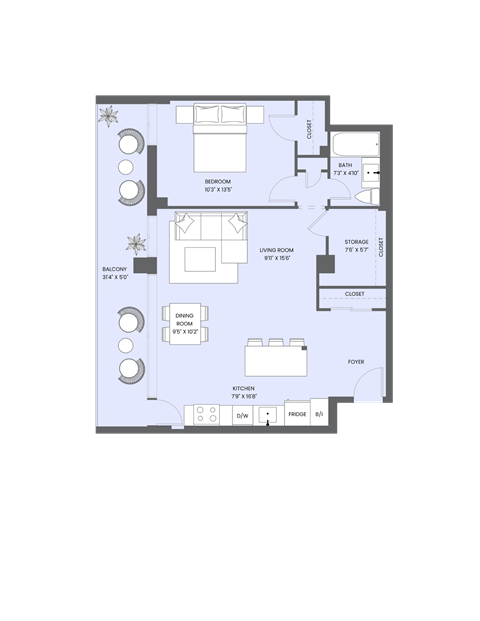 115-135 Tyndall Avenue Studio-2 Beds Apartment for Rent - Photo Gallery 22